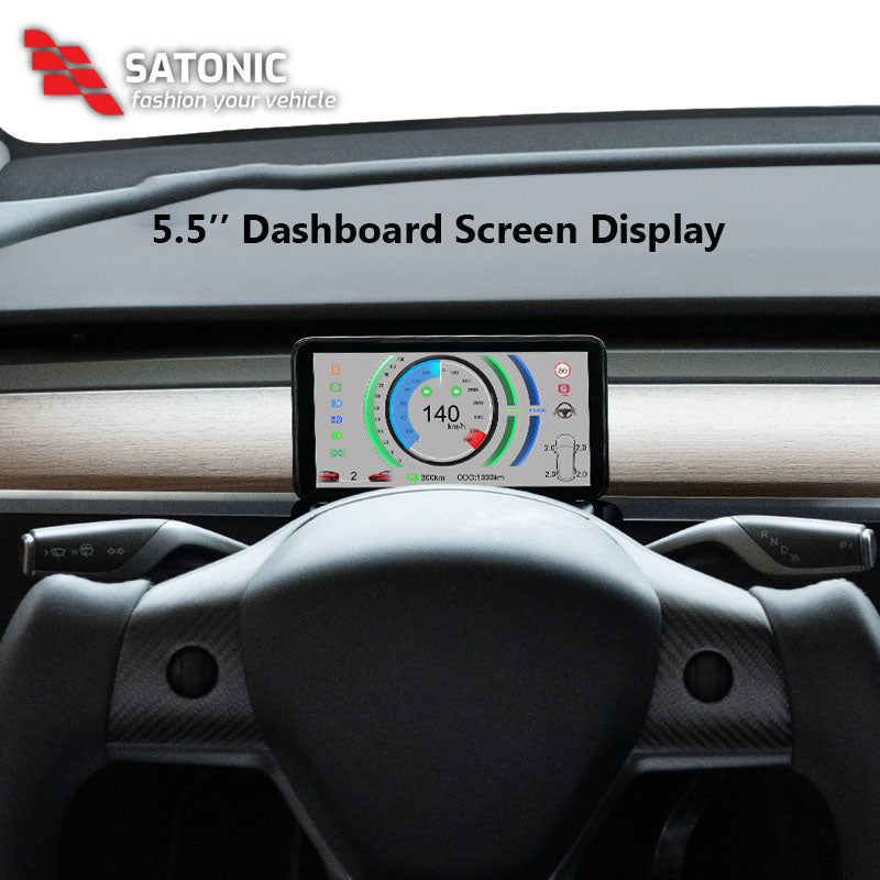 New Arrival Model 3 & Y 5.5'' Dashboard Display (HUD)