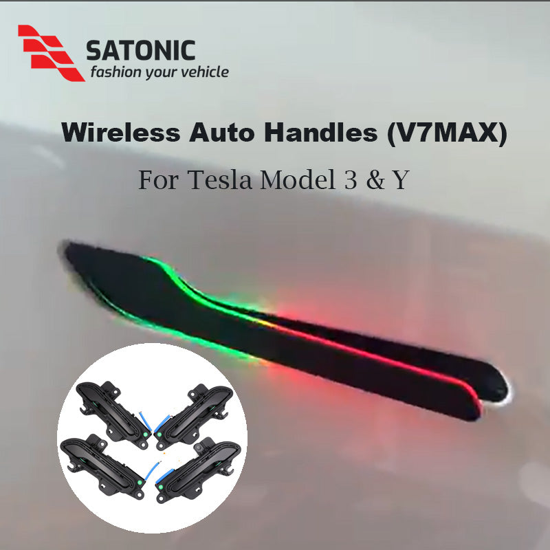 Wireless Auto Handles For Tesla Model 3 & Y (V7max)