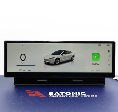 Upgrade Your Tesla Experience with the SATONIC 10.88 CarPlay Screen!