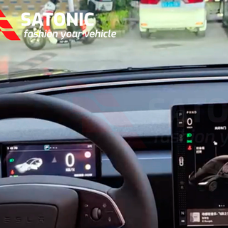 Unveiling SATONIC's Cutting-Edge 6.2'' Smart Dashboard for Tesla Model 3 & Y Highland 2024!
