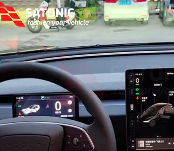 Unveiling SATONIC's Cutting-Edge 6.2'' Smart Dashboard for Tesla Model 3 & Y Highland 2024!