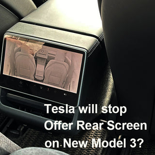 Tesla Halts Rear Climate Control Screen Offering on New Model 3: What Could This Mean?