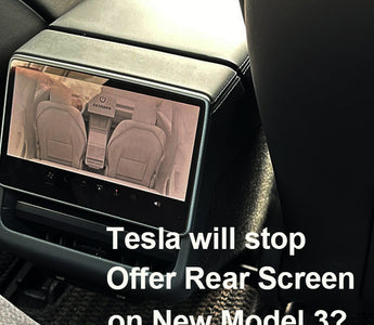 Tesla Halts Rear Climate Control Screen Offering on New Model 3: What Could This Mean?