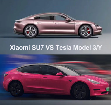 A Comparative Analysis: Xiaomi SU7 vs. Tesla Model Y&3