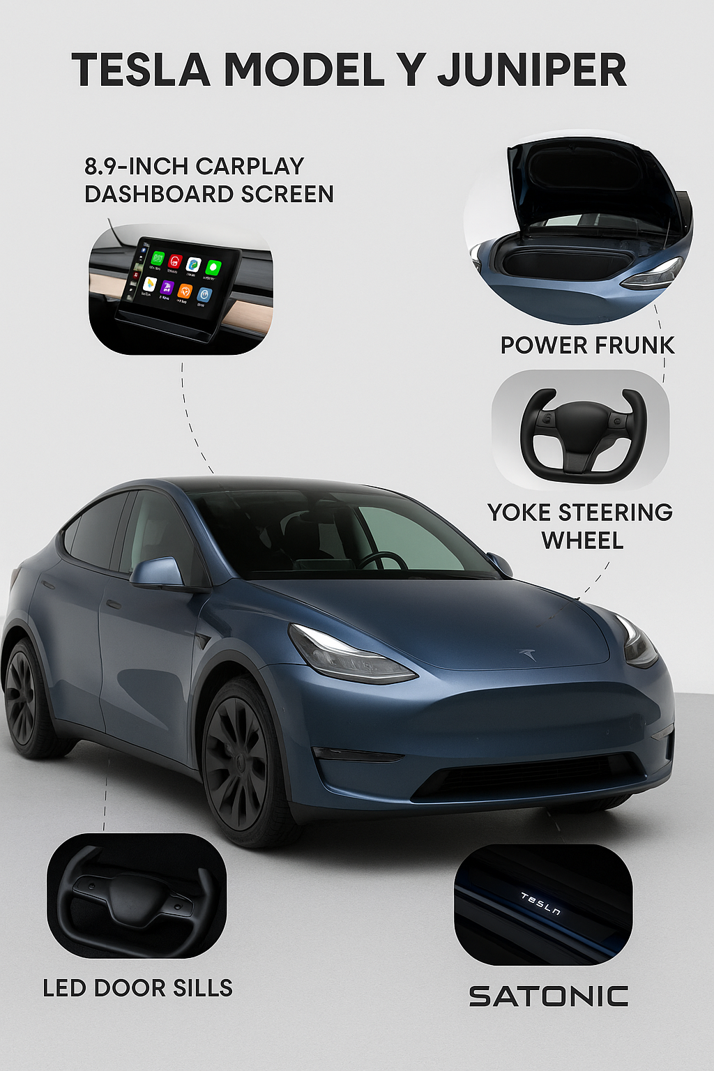 Must-Have Accessories for the New Tesla Model Y Juniper
