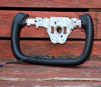 SATONIC 350mm Yoke Steering Wheel for 2026 Tesla Model Y Juniper