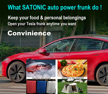 Maximize Your Tesla Model 3 Highland Frunk Space with SATONIC V6s Auto Power Frunk!
