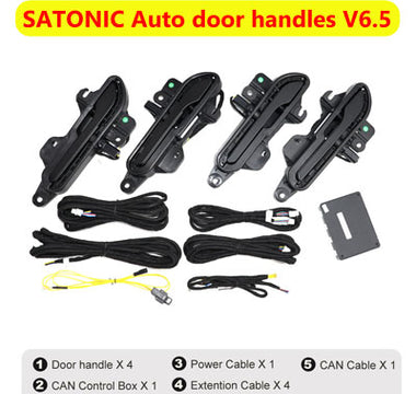 How to Install SATONIC V6.5 door handles