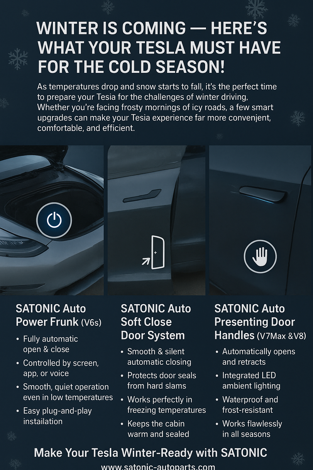 Winter is Coming — Here’s What Your Tesla Must Have for the Cold Season!