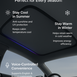 SATONIC Auto Electric Sunshade — Perfect for Every Season! 🚗✨