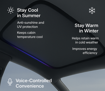 SATONIC Auto Electric Sunshade — Perfect for Every Season! 🚗✨