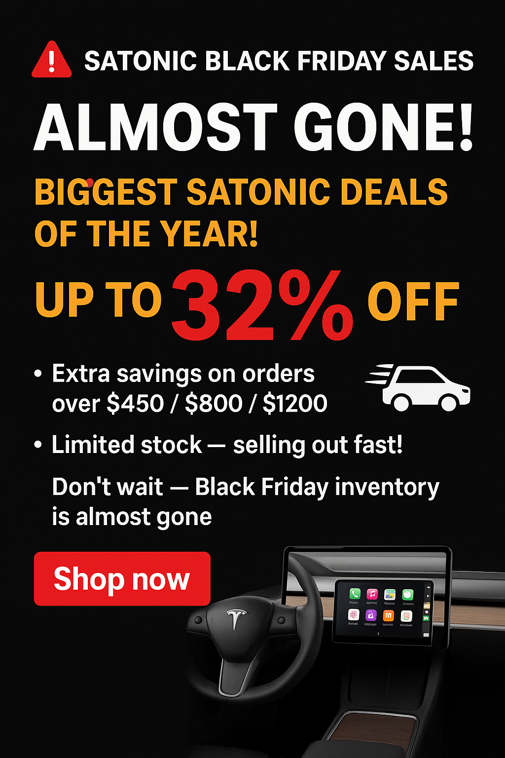 SATONIC Black Friday Sales — Almost Gone!