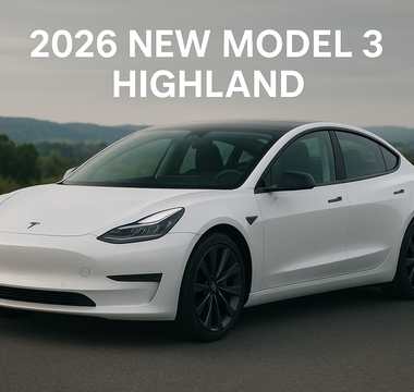 Meet the latest Model 3 — A fresh era