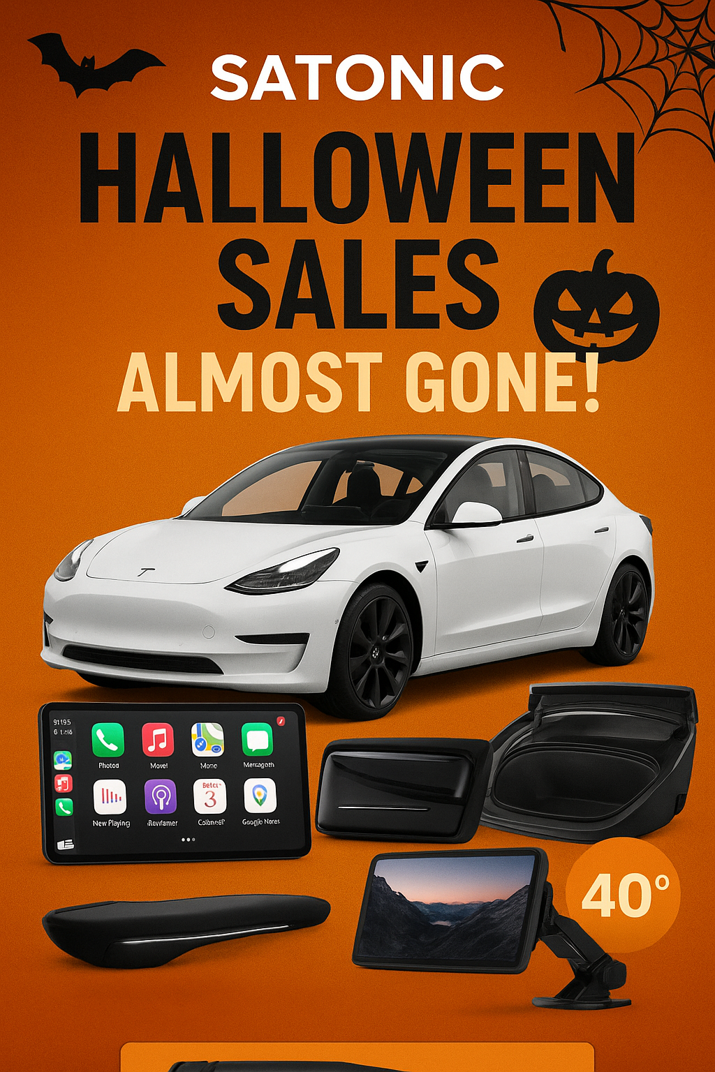 SATONIC Halloween Sales Almost Gone — Final Call for Tesla Owners!