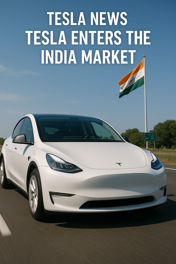Tesla Drives into India: A New Era for Electric Vehicles - SATONIC
