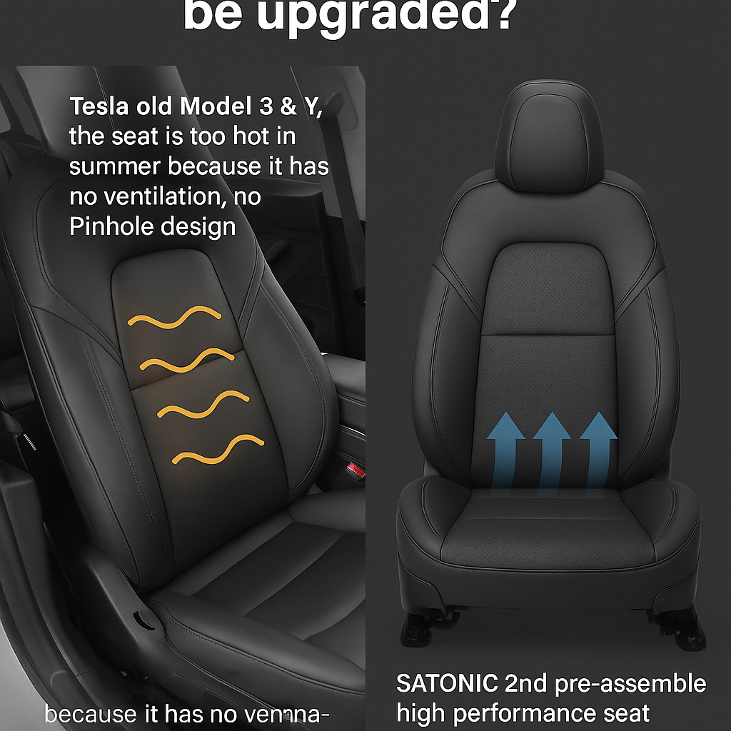 Is a Tesla Seat Upgrade a Must? Discover the Game-Changing Comfort for Your Model 3 &amp; Y