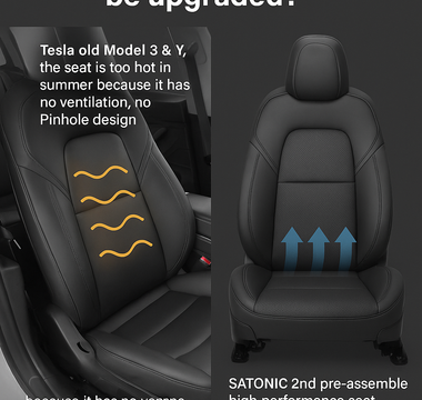 Is a Tesla Seat Upgrade a Must? Discover the Game-Changing Comfort for Your Model 3 &amp; Y