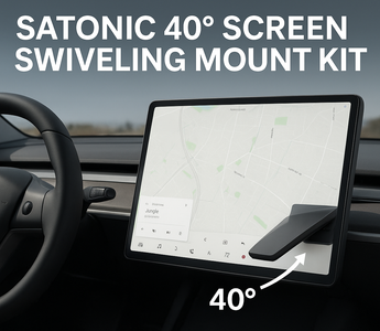 Why Every Tesla Owner Needs the SATONIC 40° Screen Swiveling Mount Kit ?