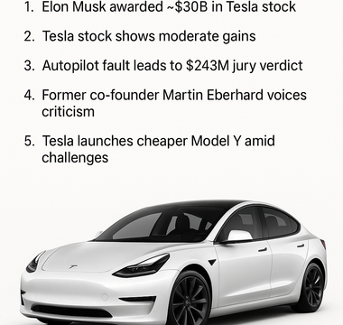 Tesla News Today: Key Developments