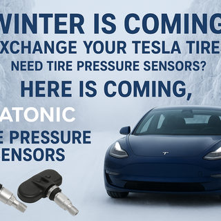 Winter is Coming – Time to Change Your Tesla Tires! Do You Need Tire Pressure Sensors? SATONIC Has the Perfect Solution.