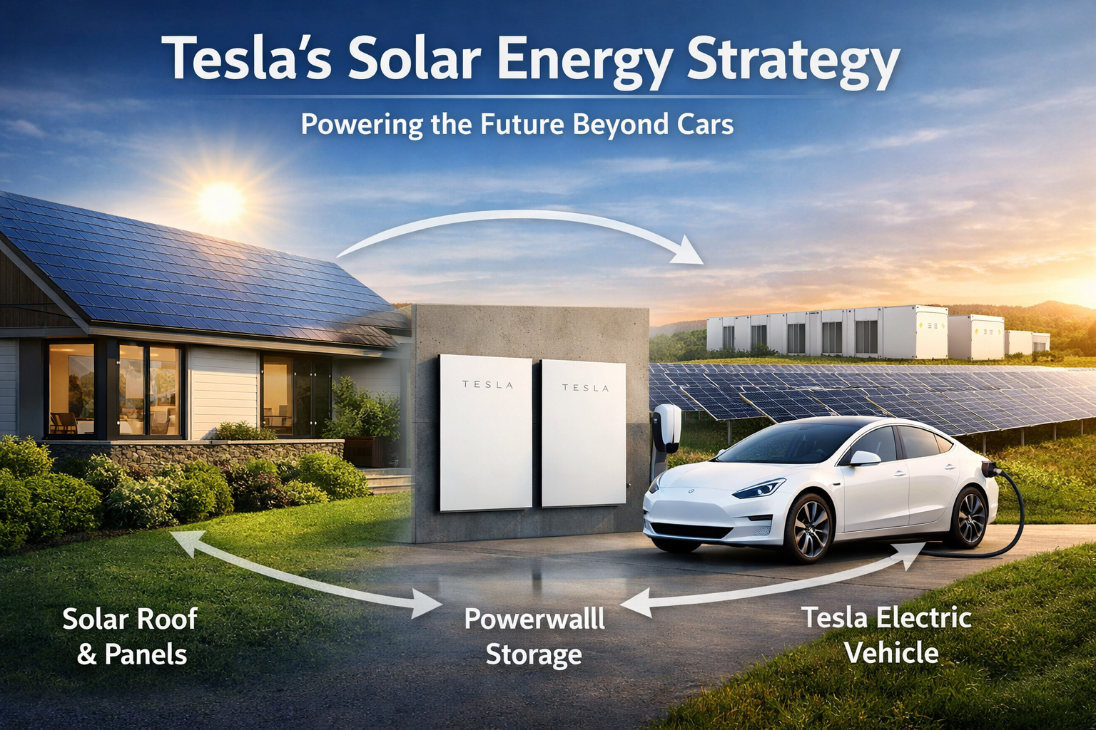 Tesla’s Strategy for Solar Energy: Powering the Future Beyond Cars