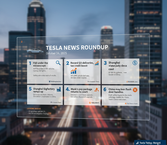 Tesla News Roundup — October 16, 2025