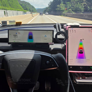 Why Every Tesla Needs the SATONIC 10.88" Dashboard Screen + Gearshift Combo