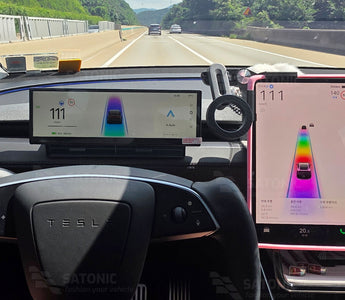 Why Every Tesla Needs the SATONIC 10.88" Dashboard Screen + Gearshift Combo