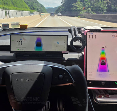 Why Every Tesla Needs the SATONIC 10.88" Dashboard Screen + Gearshift Combo
