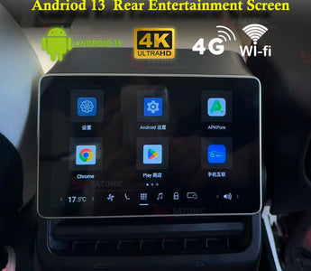 Model 3 Android Generation Upgrade Tesla Model 3 Highland with Android 13 Entertainment Screen