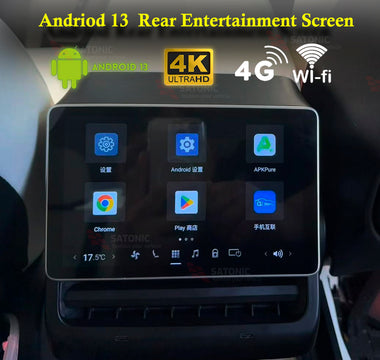 Upgrade Your Tesla Model 3 Highland with an Android 13 Rear Entertainment Screen