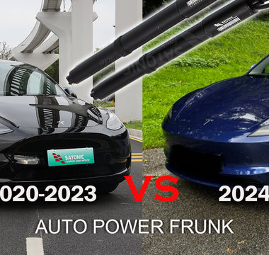 What is different 2020-2023 Model Y & 2024 Y (Auto Power Frunk)