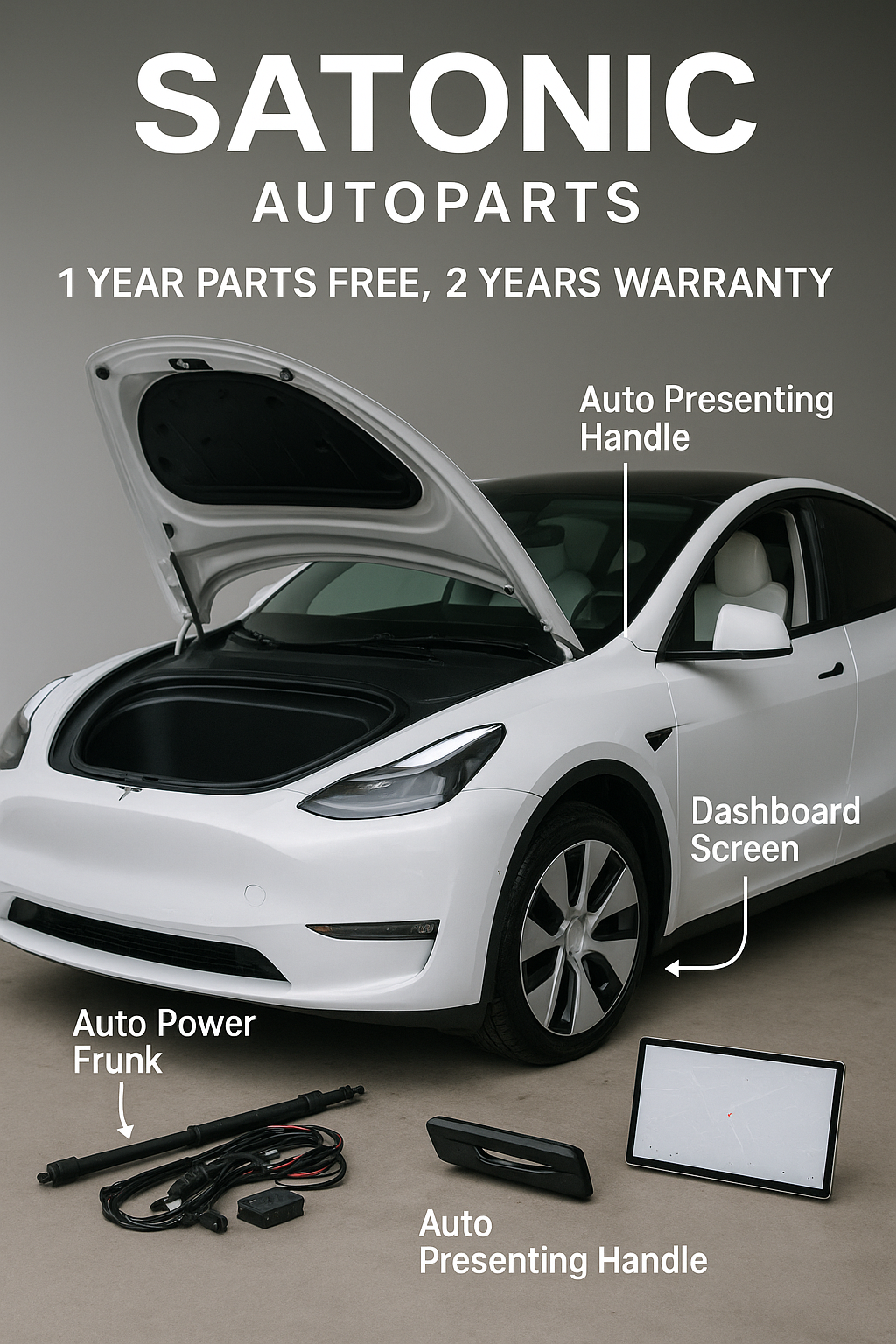 🔥 Discover SATONIC's Top-Selling Tesla Accessories – Engineered for Innovation &amp; Style!