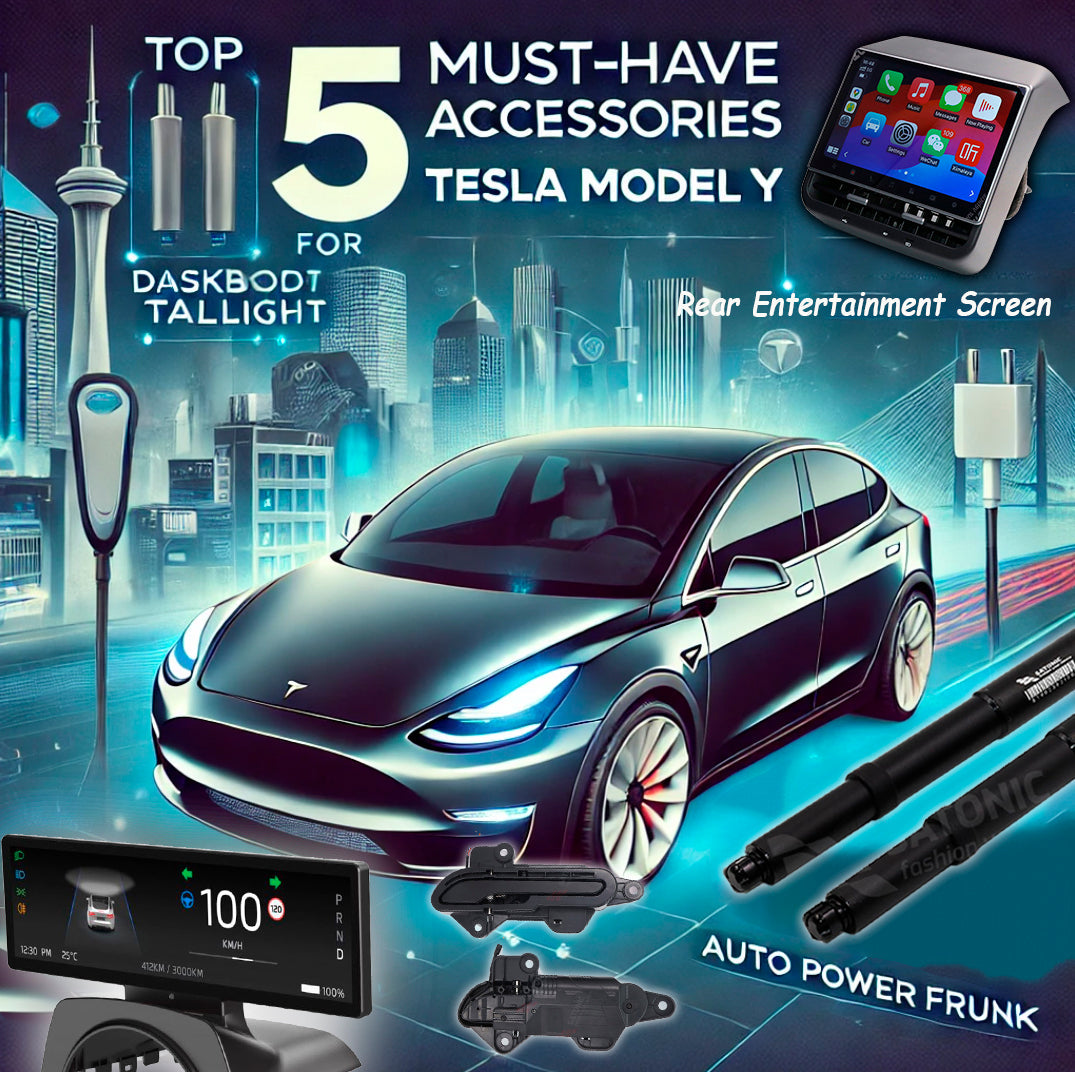 Top 5 Must-Have Accessories for Tesla Model Y 🚗⚡