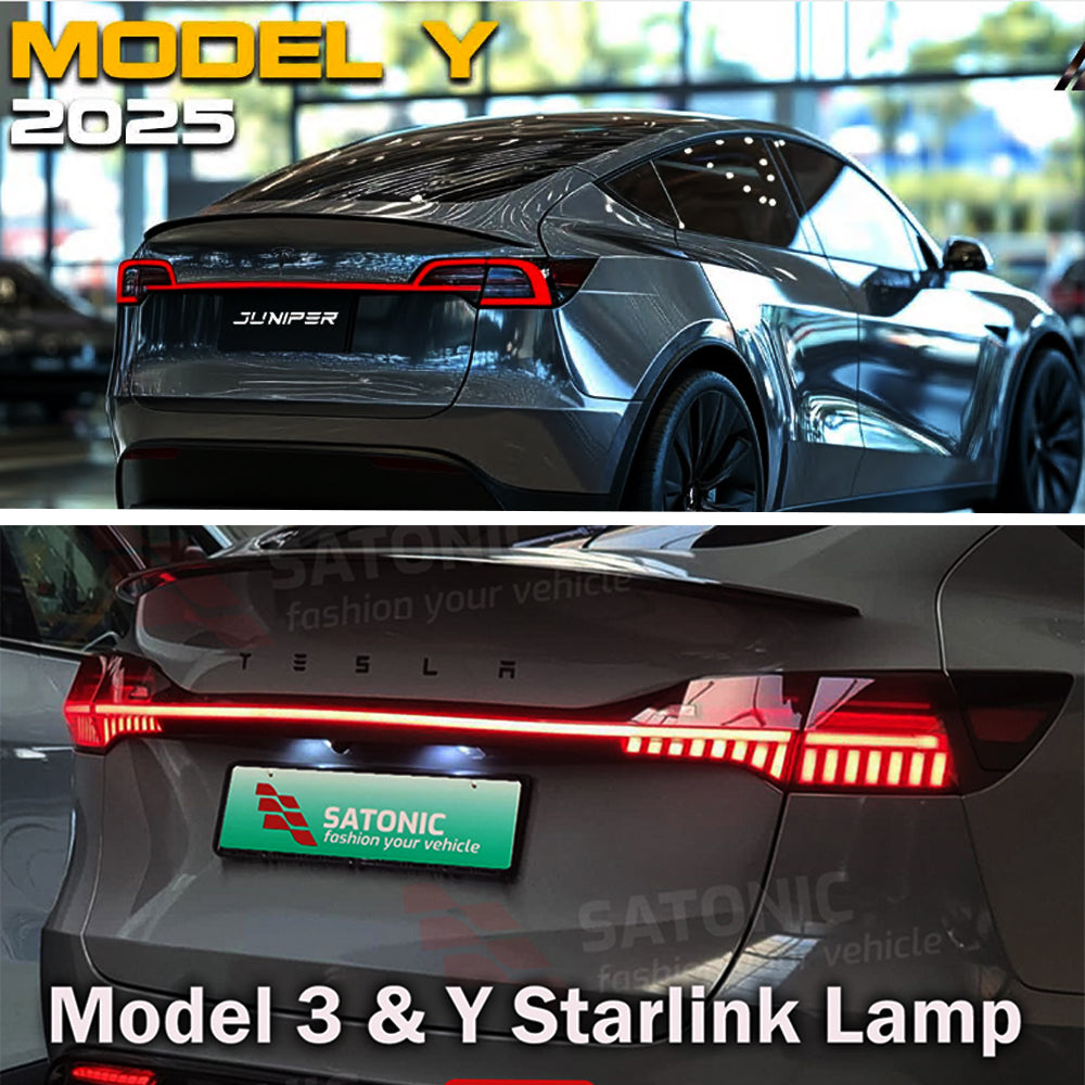 テスラ、2025年式 Model Y にスターリンクライトを追加；SATONIC は 2020〜2024年式 Model Y 向けにアップグ