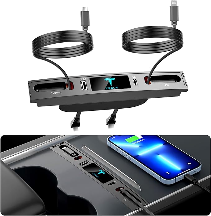 Model 3 & Y Multi Port USB Charger