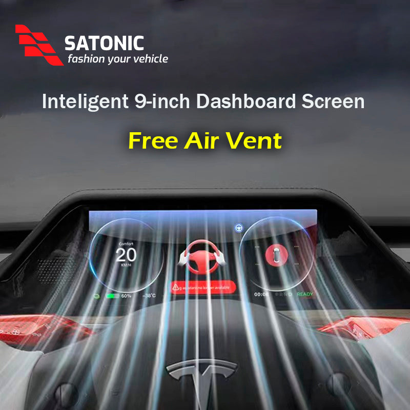 Tesla Dashboard Display 9 inch Customization UI Interfaces