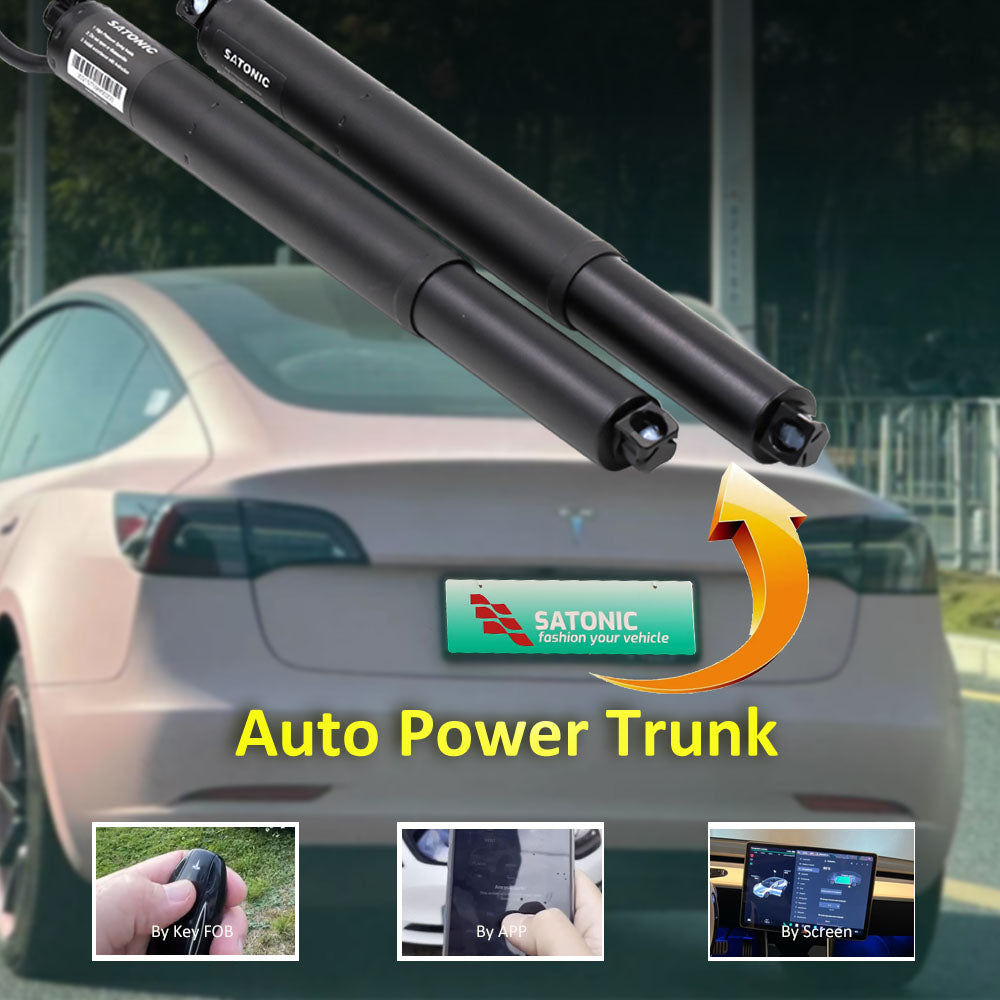 Model 3 Auto Power Trunk (Foot Kick)