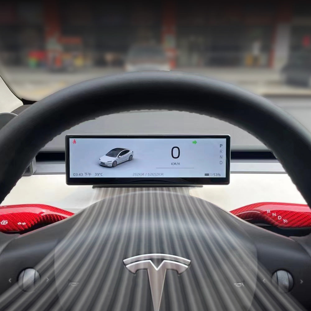 SATONIC 8.8-Inch Instrument Cluster Dashboard Display For Tesla Model 3 / Y / 2026 Model Y Juniper