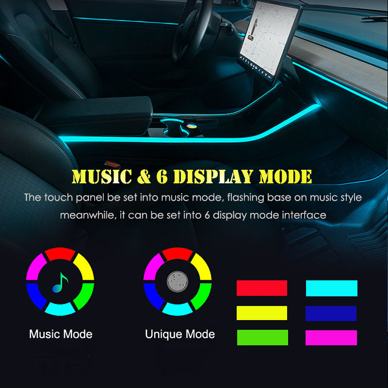 Model Y /3 Neon Lights Ambient LED Light (Music Mode)