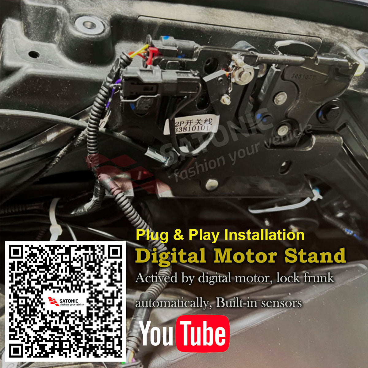 Tesla Model Y Juniper Auto Power Frunk – SATONIC V6S Upgrade