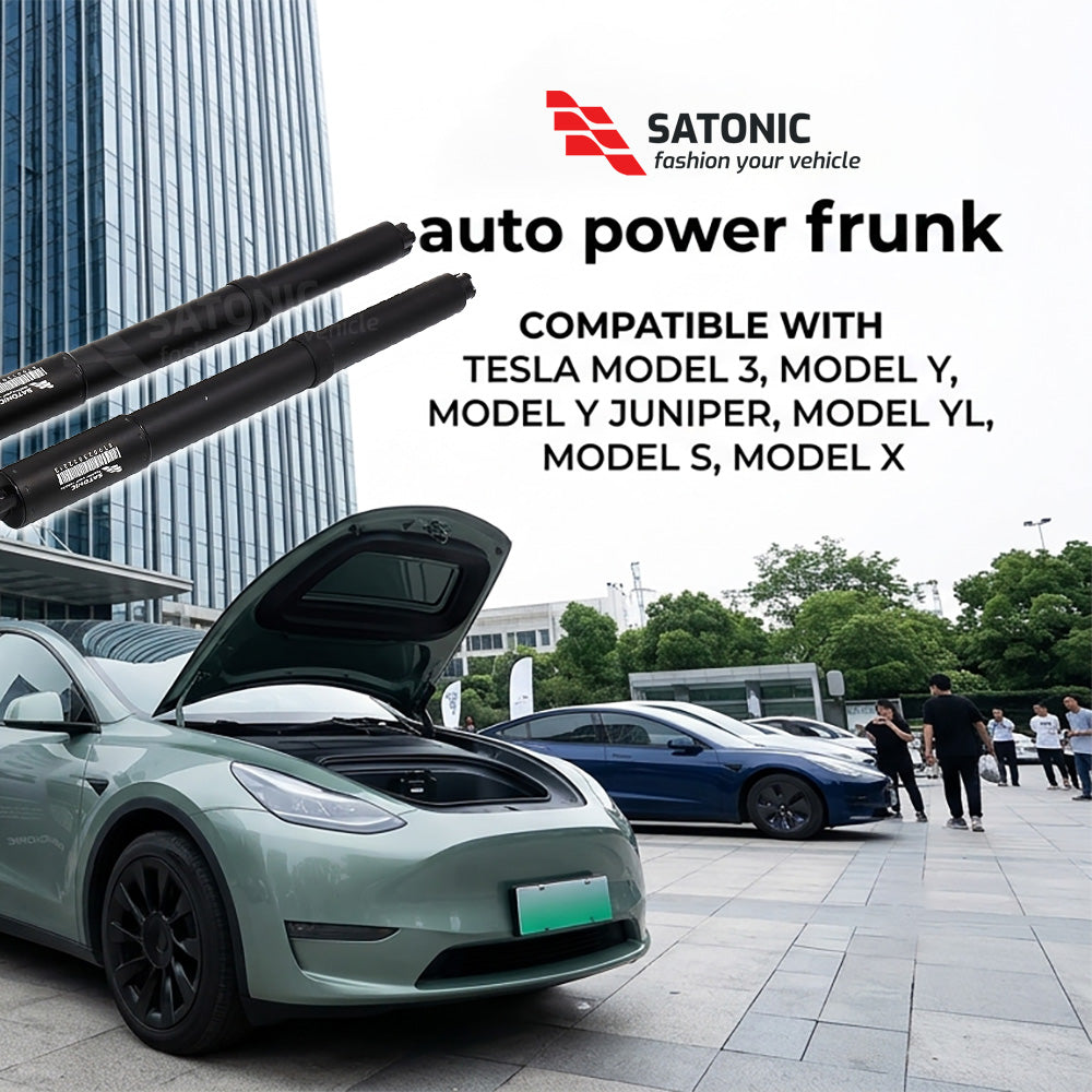 Tesla Model Y & 3 自動パワーフランクリフティング SATONIC V6S
