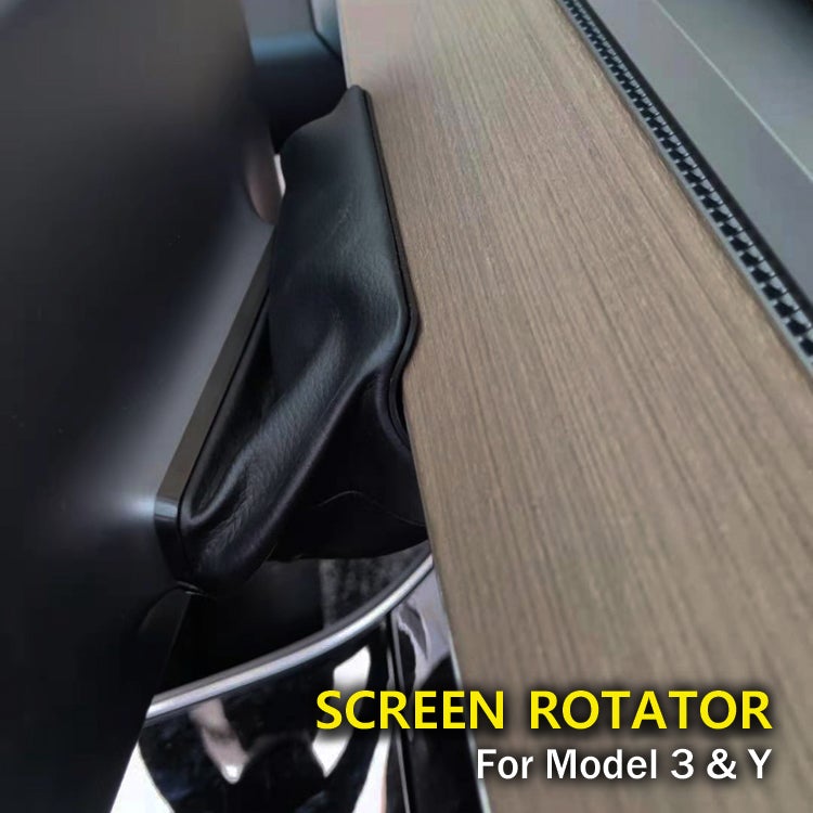 SATONIC SR1000 테슬라 모델 3 Y 자동차 수정 로테이터 용 센터 네비게이션 화면 회전 마운트 홀더