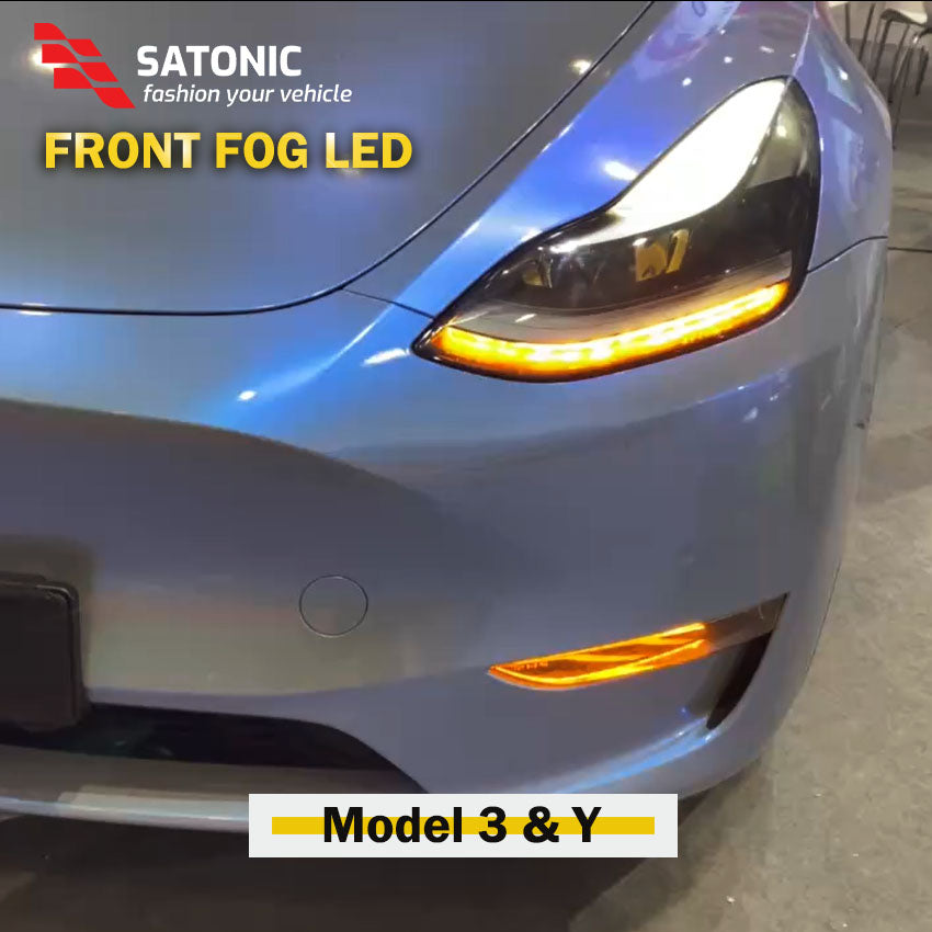 Model 3 & Y Front Fog LED Light