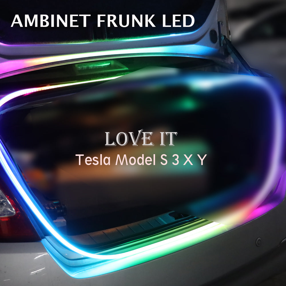 Model 3 Y S X Frunk Ambient LED Light