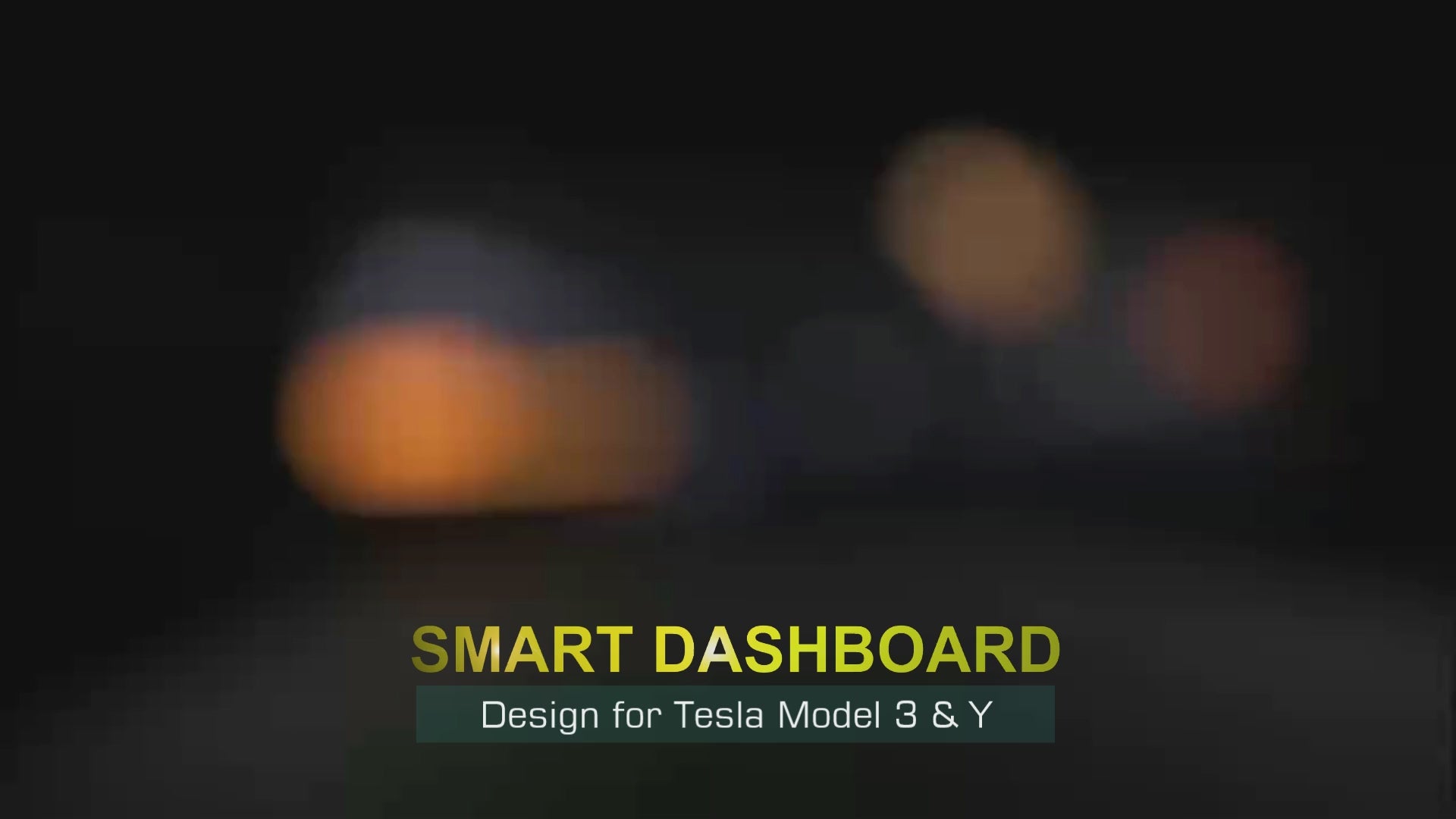 Tesla Model 3 und Model Y: Nachrüstung Stealth/ Hidden Dashboard
