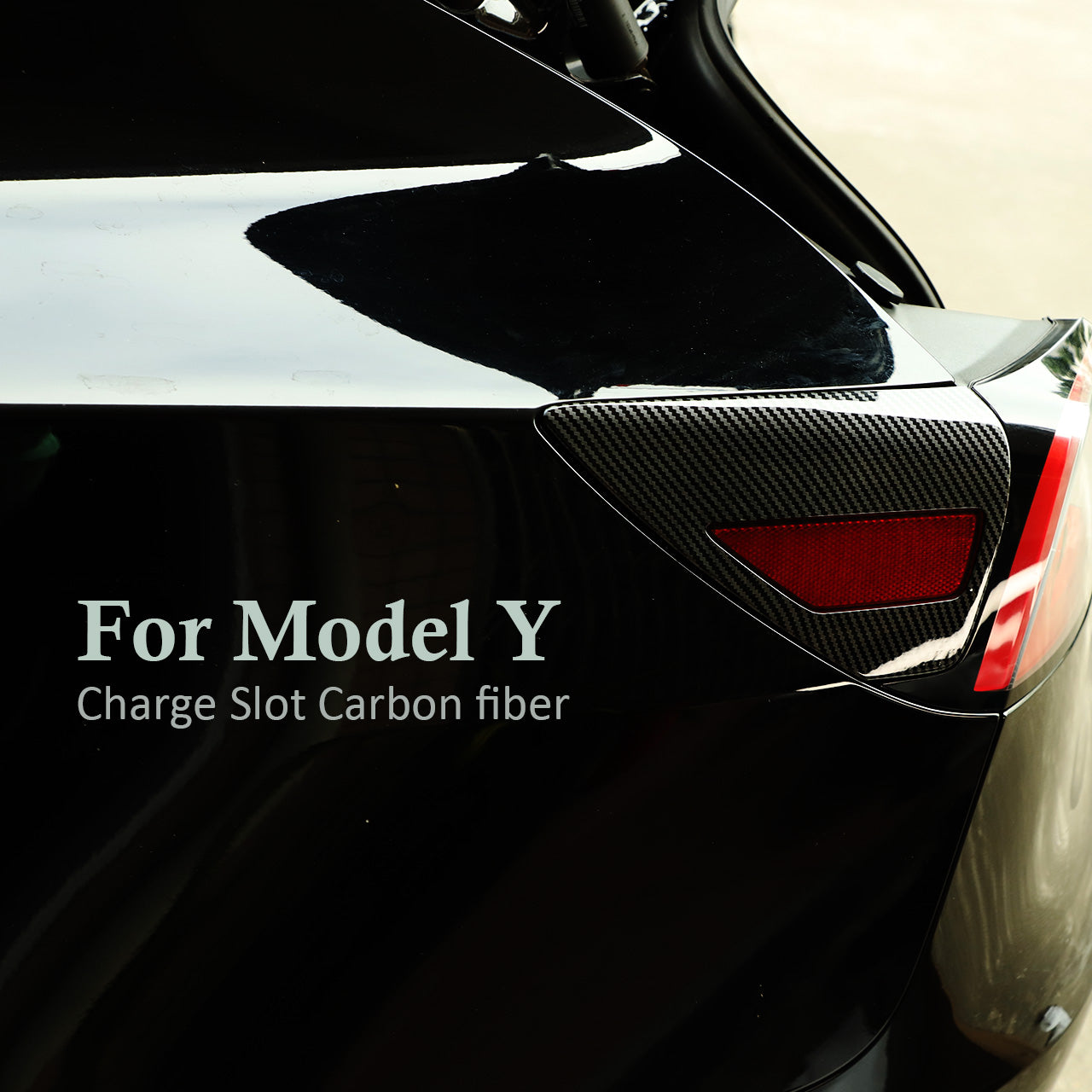 Model 3 & Y Carbon Fiber Charge Port Cover – Premium Protection & Style
